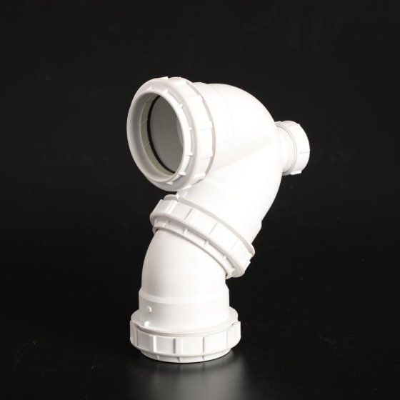 PP壓蓋式柔性承插--P型存水彎